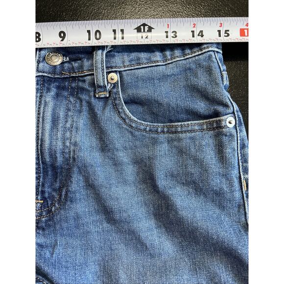 Everlane Jeans Mid Rise Skinny Ankle Women's Size 28R Blue Stretch Denim - Picture 6 of 8